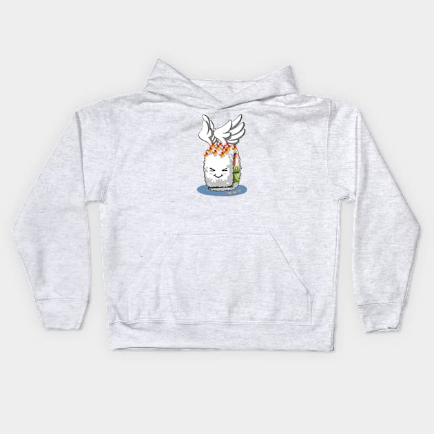 Asplenia Studios: Pegasushi California Roll Kids Hoodie by AspleniaStudios